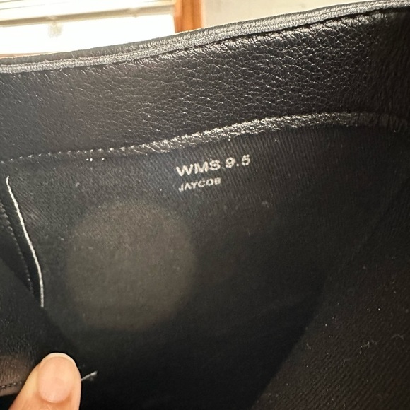 Dolce Vita Black Lugged Combat Boot Size 9.5 - Picture 5 of 6